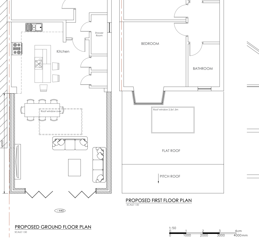 Application for prior approval for a larger home extension (single